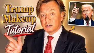 🇺🇸 Trump Makeup Tutorial! The MAGA Orange Man Look!🟠