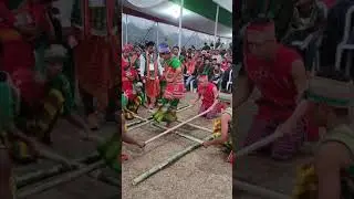 ৫৯ তম ৰাভা অধিবেশন, Dudhnai Rangjuli Gathiapara, Rabha, Bamboo Dance,