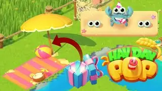 UNLOCKING NEW DECORATION AND PLAYING NEW LEVELS | HAY DAY POP
