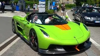 Supercar & Hypercar Spotting during Villa d'Este Concorso & Fuori Concorso   - Jesko, Utopia, One-77
