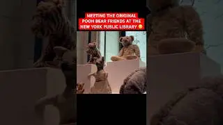I Saw the ORIGINAL Winnie the Pooh Plush Toys in New York City!
