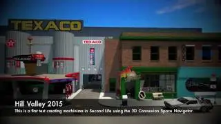 Hill Valley 2015 - First test SL machinima using Space Navigator