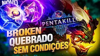 Por que eu Parei de Jogar com Isso? Cho'Gath Jungle T&Aacute; FORTE DEMAIS