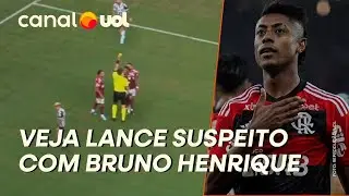 BRUNO HENRIQUE: VEJA LANCE SUSPEITO COM CART&Atilde;O EM FLAMENGO X SANTOS QUE &Eacute; ALVO DE OPERA&Ccedil;&Atilde;O DA PF