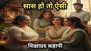 सास हो तो ऐसी 🙏 | बहू नहीं बेटी समझा | रुला देने वाली आध्यात्मिक कहानी”l ऐसी सास हर बहू को मिले l