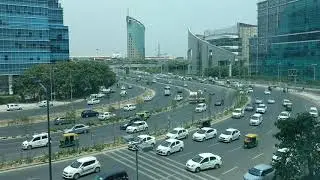 Gurgaon DLF Cyber City Traffic on Weekdays is always like this