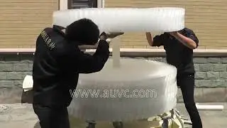 Round Counter flow Water Cooling Tower