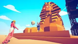 Curse of the Sphinx - POT THROWER vs EVERY UNIT 👸🏼👸🏼👸🏼 | Totally Accurate Battle Simulator TABS