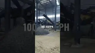 100TPH 150TPH Stone crusher plant, jaw crusher and cone crusher