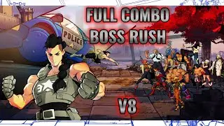 Streets of Rage 4/ V8/ Estel/ Boss Rush Full Combo!