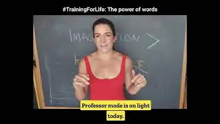 #TrainingForLife: Choose Your Words