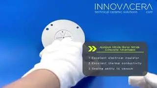 Aluminum Nitride Boron Nitride Composite BN AlN Ceramic Parts for Ion Source