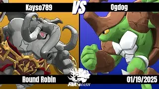 RVA Smash 161 | Rivals of Aether 2 | Kayso789 (Kragg/Loxodont) vs Ogdog (Kragg) | Round Robin