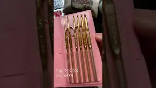 Tulip Crochet Hooks TCK-004 unboxing from Amazon Japan first impressions #shorts