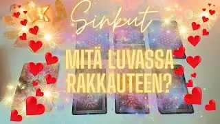Sinkut; mit&auml; luvassa rakkausel&auml;m&auml;&auml;n seuraavaksi?💕🔮TAROT🔮