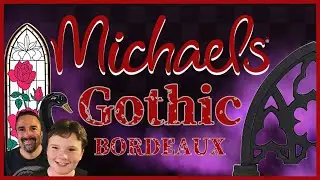 Michaels Gothic Bordeaux Creepy New Decor! Spring Goth & Black Swan Inspired Shopping Walkthrough