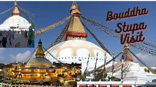 Peaceful Bouddha Stupa Visit Kathmandu