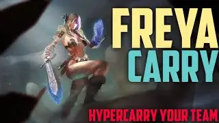 Smite: Freya Carry Build and Gameplay - [Ranked Conquest] -(Season 7/Split 7)