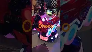 360&deg; Rotating Kids Ride in Mall 🎡 | Cute Kids Enjoy Spinning Ride #shorts