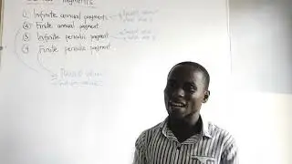 Financial Analysis Series Payments Formulas and Proofs