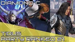 SNEK9 VS THE WORLD! Dissidia Final Fantasy NT (DFFNT) - Tidus Ranked Party Matches 21 [Diamond C]