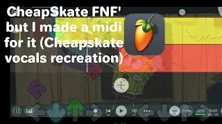 CHEAPSKATE (VS SpongeBob) FNF' but I made a midi for it (cheapskate vocals recreation)