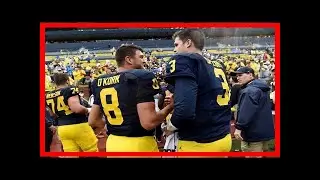 Wilton speight, john o'korn emerge in michigan qb race