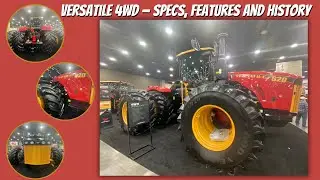 Versatile Articulated Tractor Lineup &mdash; Specs, Features and History