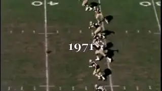 RAMS KICK RETURNS FOR TOUCHDOWN 1950 TO PRESENT