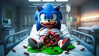 👁️There&rsquo;s a Cockroach Inside Sonic! | Sonic The Hedgehog AI #ai #aisonic