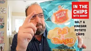 🇺🇸 Better Made Salt & Vinegar potato chips on In The Chips with Barry