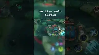 Saber lvl 15 no item solo turtle