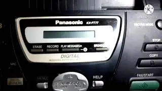 CARA RESET MACHINE FAX PANASONIC KX-FT 77
