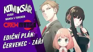 Manga s Torenem: Edič&aacute;k CREW Manga: červenec, srpen a z&aacute;ř&iacute; 2021