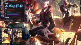 Academy Ekko Skin Spotlight Gameplay 1080p HD