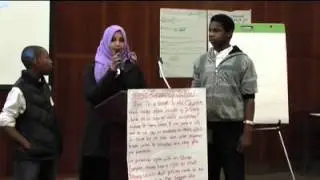 Students from Islamic Leadership School