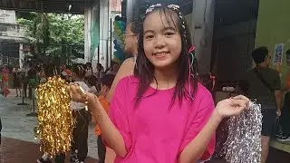Katniss as a cheerful cheer dancer 🥰 during HCA's Foundation Day