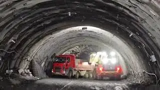 Imagini santierul sectiunii 2 Boita Cornetu a Autostrazii Sibiu-Pitești (A1)