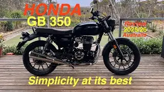 HONDA GB350. Это лучший ретро-родстер 350? (Извините за плохое качество звука в первые 5 минут)