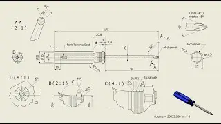 Tutorial Inventor - 230 SCREWDRIVER PH2