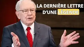 LA FIN D'UNE ÈRE : Warren Buffett dit ADIEU ! Lettre explosive + Ses 5 coups à travers le temps 