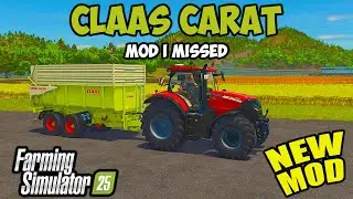 Claas Carat | Farming Simulator 25 Mod Review Crossplay