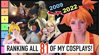 Ranking ALL of my Cosplay in a TIER LIST!
