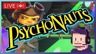 🔴Psychonauts Livestream! - My First Time As A Psychic! (Xbox Series X)