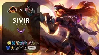 Sivir ADC vs Twisted Fate - EUW Master Patch 14.5