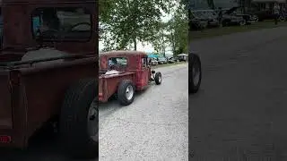 Rat Rod pickup at Greaserama 2025 #car #ratrod #hotrod #greaserama #truck