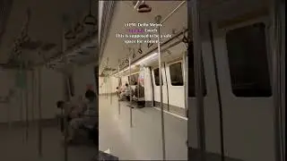 delhi metro scenes at 11 #trending #ytshorts #delhi #delhimetro #women #women_issues