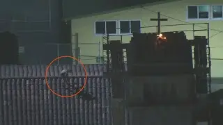 Man lights church cross on fire; jumps from rooftop to rooftop in attempt to evade police