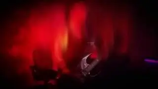 Industrial metal fire show
