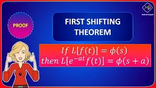 First Shift Theorem in Laplace Transform Proof | Engineering Mathematics | GATE